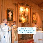 Uroczystość Niepokolanego Poczęcia NMP _Poświęcenie medalików dzieci przygotowujących się do I Komunii Św._Spotkanie ze św. Mikołajem
