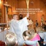 Uroczystość Niepokolanego Poczęcia NMP _Poświęcenie medalików dzieci przygotowujących się do I Komunii Św._Spotkanie ze św. Mikołajem