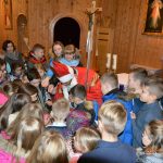 Uroczystość Niepokolanego Poczęcia NMP _Poświęcenie medalików dzieci przygotowujących się do I Komunii Św._Spotkanie ze św. Mikołajem