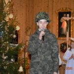 Jasełka wystawiane przez dzieci i młodzież pod kierownictwem ks. Adama