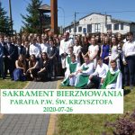 Sakrament Bierzmowania 2020.07.26
