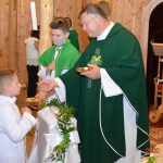Msza św. dziękczynna dzieci uczestniczących w I Komunii Świętej