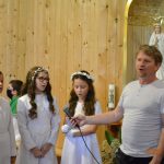 Msza św. dziękczynna dzieci uczestniczących w I Komunii Świętej