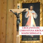 2020.11.22 – Uroczystość Chrystusa Króla Wszechświata, Podziękowanie ks. Adamowi za posługę duszpasterską w naszej parafii.