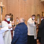 2020.11.22 – Uroczystość Chrystusa Króla Wszechświata, Podziękowanie ks. Adamowi za posługę duszpasterską w naszej parafii.