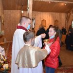 2020.11.22 – Uroczystość Chrystusa Króla Wszechświata, Podziękowanie ks. Adamowi za posługę duszpasterską w naszej parafii.