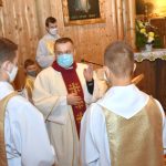 2020.11.22 – Uroczystość Chrystusa Króla Wszechświata, Podziękowanie ks. Adamowi za posługę duszpasterską w naszej parafii.