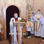 2020.11.22 – Uroczystość Chrystusa Króla Wszechświata, Podziękowanie ks. Adamowi za posługę duszpasterską w naszej parafii.