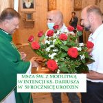 Msza św. z modlitwą w intencji ks. Dariusza w 50 rocznicę urodzin