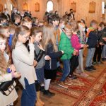 Msza Św z obrzędem poświęcenia różańców dzieciom z klas III przed I Komunią Św