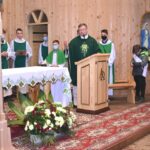 Podziękowanie ks. Andrzejowi za posługę kapłańską w naszej parafii