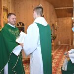 Podziękowanie ks. Andrzejowi za posługę kapłańską w naszej parafii