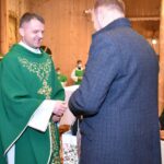 Podziękowanie ks. Andrzejowi za posługę kapłańską w naszej parafii
