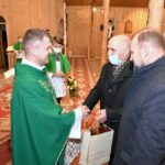 Podziękowanie ks. Andrzejowi za posługę kapłańską w naszej parafii