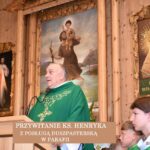 Przywitanie ks. Henryka z posługą duszpasterską w parafii