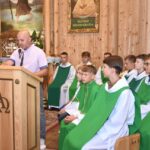 Przywitanie ks. Henryka z posługą duszpasterską w parafii