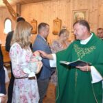 Przywitanie ks. Henryka z posługą duszpasterską w parafii