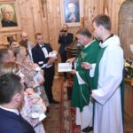 Przywitanie ks. Henryka z posługą duszpasterską w parafii