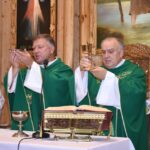 Przywitanie ks. Henryka z posługą duszpasterską w parafii