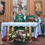Przywitanie ks. Henryka z posługą duszpasterską w parafii