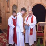 Podziękowanie ks. Henrykowi za posługę kapłańską w naszej parafii