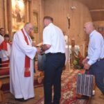 Podziękowanie ks. Henrykowi za posługę kapłańską w naszej parafii