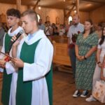Rozpoczęcie posługi duszpasterskiej w naszej parafii przez ks. Andrzeja